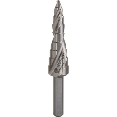 Punzonatrice a scalino HSS, 4 - 12 mm, 6 mm, 66,5 mm, 9 livelli (1/4)