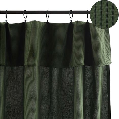 VIVARAISE - Rideau Léonie en coton bio - Texture mousse pour une ambiance cosy et lumière filtrée (1/5)