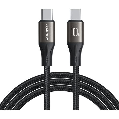 Câble USB-C 100 W Light-Speed Series 1,2 m Noir (1/5)