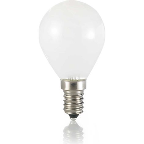 10 Lampadine Led Sfera E14 4 Watt 3000 K 360 Lm Bianca