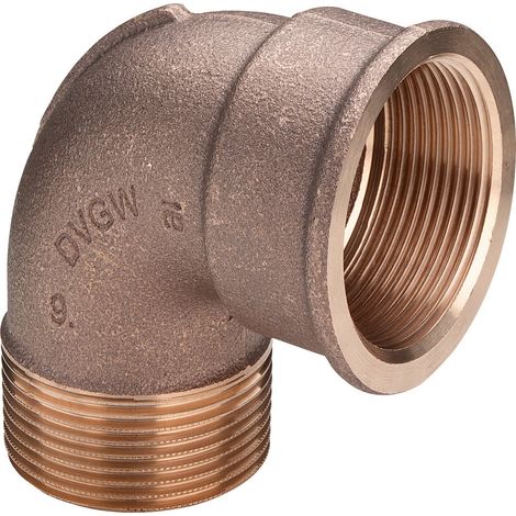 Raccordo Viega 3092 gomito 90° ottone 3 8 pollice