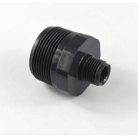 Double Mamelon Réduit PVC-U AG 1 1/2" x 1/2" (1/4)