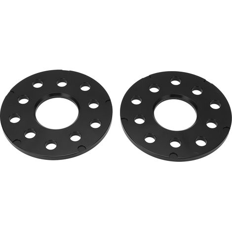 Coppia di distanziali per ruote in lega di alluminio, foro centrale 56,1 mm, spessore 8 mm, compatibili con mozzi Seat 5x114.3.