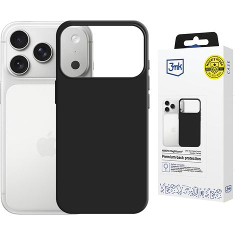 Apple iPhone 17 Pro Max - 3mk Hardy MagSilicone Graphite (1/5)