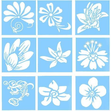 9 pochoirs de dessin pour enfants (1/3)
