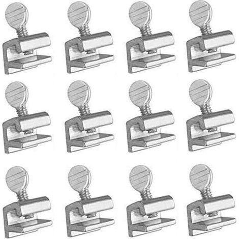 Set mit 12 Aluminium-Sicherheitsschlössern für Schiebefenster
