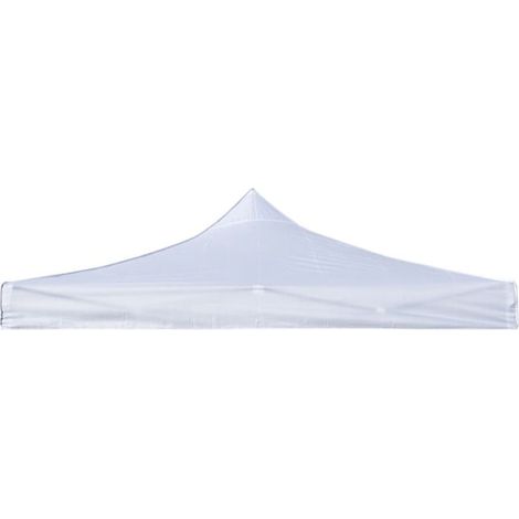 Tela de techo blanca 2x2 impermeable para repuesto de gazebo plegable EG49483 (1/2)