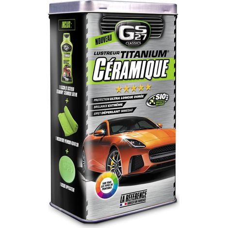 Lustreur Titanium Céramique - Produit Nettoyant Voiture - Brillance Instantannée - Sans Rinçage - 500 ml (1/5)