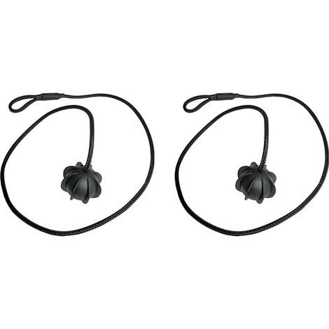 2 pièces bande de fixation pour coffre, chaîne de tablette arrière de voiture, sangle de câble de maintien pour support de support de voiture de coffre de voiture (1/5)