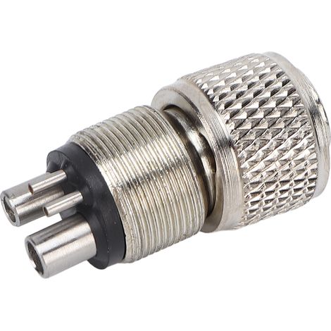 Adaptateur pour pièce à main dentaire haute vitesse 4 vers 2 trous, convertisseur en acier inoxydable pour pièce à main dentaire pour dentiste (1/5)