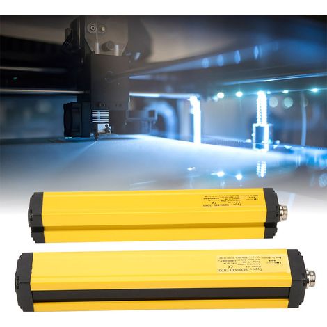 Dispositif de sécurité pour barrière immatérielle BEM0440-30NB : détecteur de mouvement, interrupteur et grille de sécurité. (1/5)