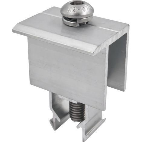 STI Morsetto Finale Alluminio con Viteria Inox Assemblato 30-40mm Eolo Easy