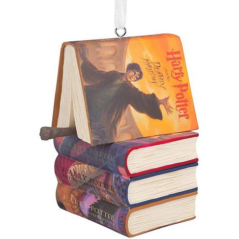 Adorno Navideño En Forma De Libros - Adorno De Resina - Ideal Para Árbol De Navidad - 1 Unidad (1/5)