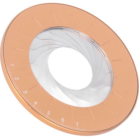 Outil de traçage circulaire ajustable avec gabarit et couteau à sculpter