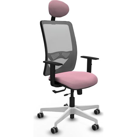 Silla de oficina piqueras y crespo Zulema gris malla (1/2)