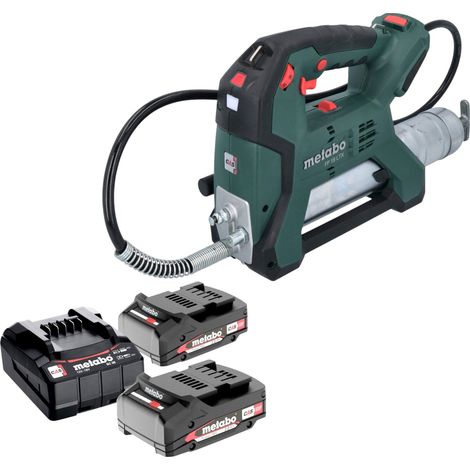 Grasera a batería Metabo FP 18 LTX 18 V 690 bar + 2 baterías de 2,0 Ah + cargador (1/5)