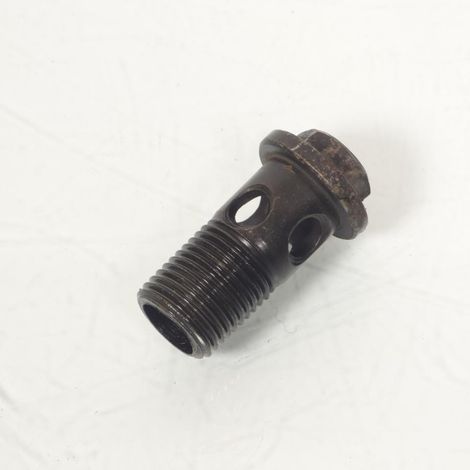[PRODUIT D'OCCASION] Raccord banjo d'huile origine pour moto Suzuki 250 DR 1990 à 1995 (1/2)