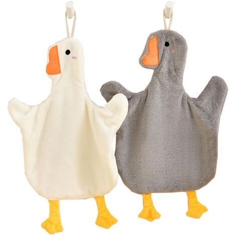VtiziklLot de 2 serviettes à main à séchage rapide de style canard pour la cuisine à domicile (1/5)