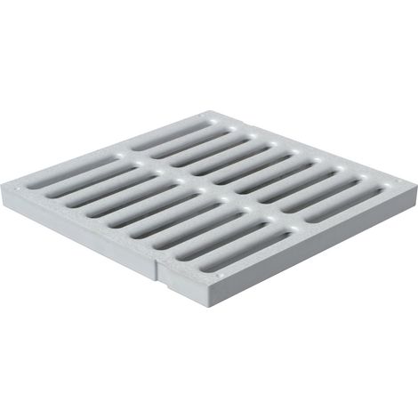 First Plast – Grille de sol PVC légère anti-choc 234 x 234 mm – Résistance 16,00 KN – Surface anti-dérapante pour installations électriques