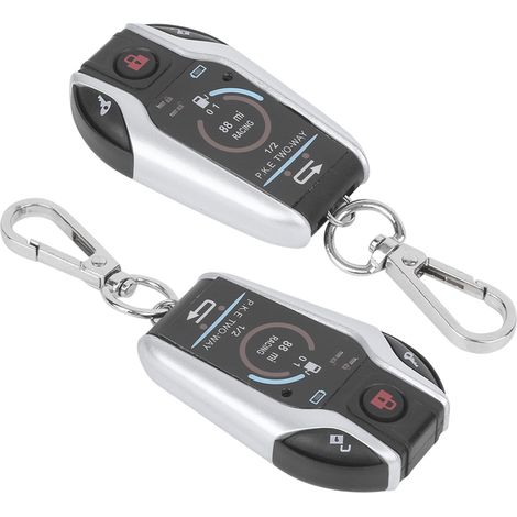 Système d'alarme bidirectionnel avec télécommande antivol universelle pour moto, compatible avec les systèmes de sécurité, 12 V (1/5)