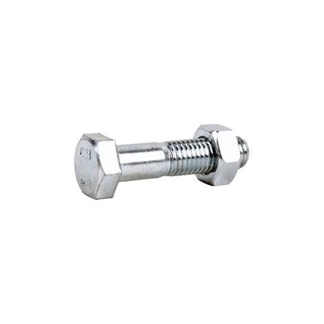 TORNILLO HEXAGONAL 18X90 6.8 DIN.933 CON TUERCA ZINCADO