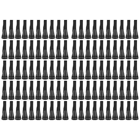 Lot de 100 doigts de plumeuse en caoutchouc pour machine d'épilation volaille – Épilation rapide poulet, canard, oie – Couleur noire (1/5)