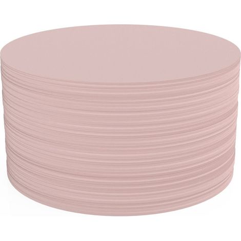 Magnetoplan Kommunikationskarte rund, Ø 140 mm, 500 Stück, rosa, D 140 mm, 500 BL 500 Stk