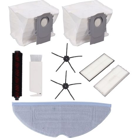Accessoires pour balayeuse : filtres, sacs à poussière, brosse latérale, serpillière lavable, brosse de nettoyage auto-nettoyante pour G10S G10S Pro (1/5)