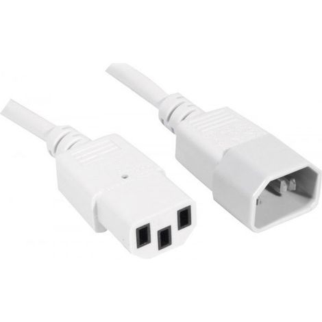 Nom : Rallonge d'alimentation pour PC, moniteur et onduleur (1.8 m)
