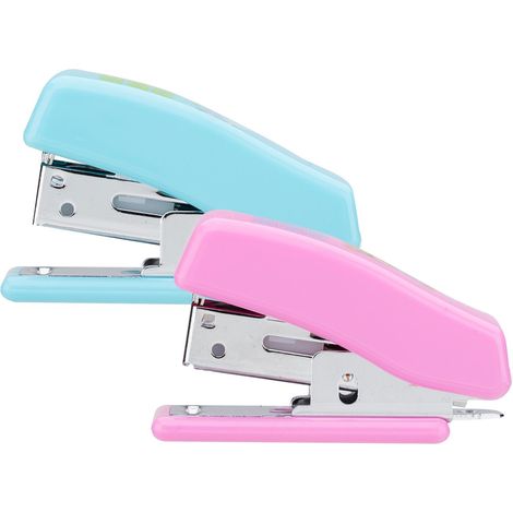 DELI Bl mini grapadora 12h colores surtidos
