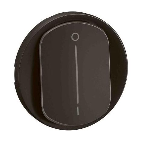 Enjoliveur bipolar Legrand 6 cm termoplástico negro