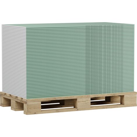 Knauf Gipskartonplatte Miniboard GKBI 120 x 60 cm 12,5 mm 60 St. Palettenabnahme (1/2)