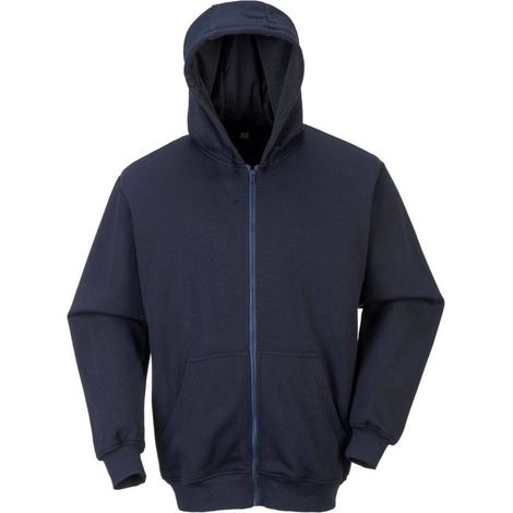 Felpa con cappuccio con zip FR Marine S - FR(38-40) - UK(30-32) (1/2)