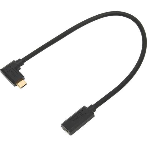 Câble d'extension USB Type C 30 cm pour transmission rapide, USB 3.1 Type C mâle vers femelle (1/5)