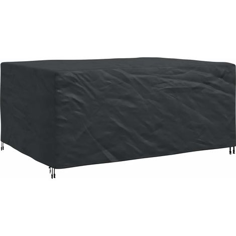Funda para muebles Liso Negro 240 x 180 x 100 cm 210D vidaXL