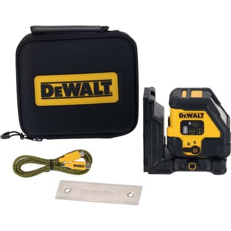 DEWALT DCLE14201RB Integral battery Cross line laser