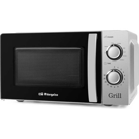 Orbegozo mig 2138 four à micro-ondes avec grill 700w argenté (1/4)
