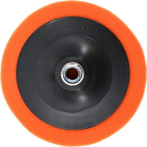ÉPONGE À DISQUE DE POLISSAGE AWTOOLS 180 mm ORANGE M14 MOYENNE (1/2)