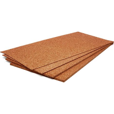 PANNELLO DI SUGHERO AGGLOMERATO CM. 100X50 spessore mm. 3 - 25 pezzi