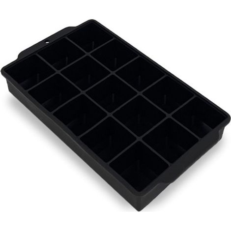 Bac à Glaçons 15 Alvéoles Silicone Alimentaire avec Couvercle, Moule Carré Réutilisable pour Whisky et Boissons (1/5)