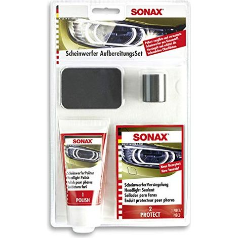Sonax Scheinwerfer Aufbereitungsset 2-teilig (1/5)