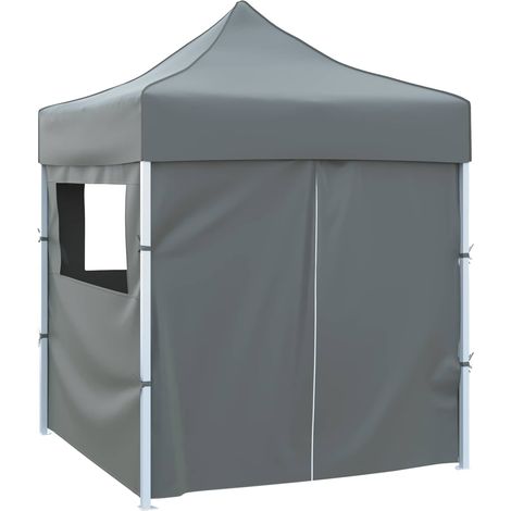 Tente de fête Anthracite 200 x 200 x 315 cm Tissu Oxford (1/5)