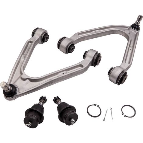 Control Arm Ball Joint Front Upper Lower Lh Rh Set Of 4 for Hummer H3 H3t (1/5)