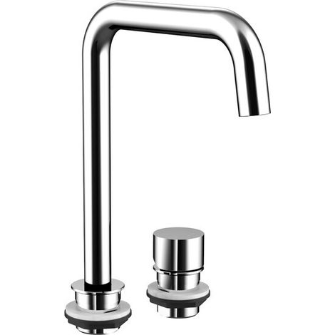 emco evo Waschtischarmatur, 2-Loch, Ausladung 180mm, ohne (1/5)