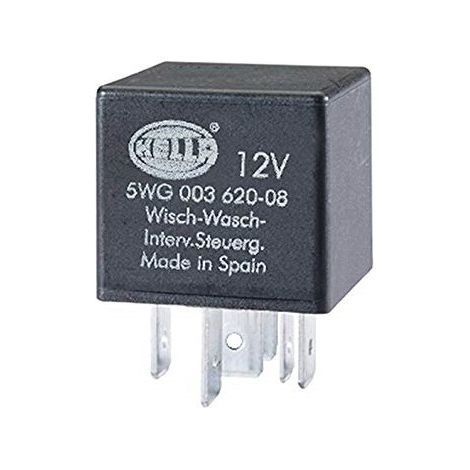 Hella 5WG 003 620-087 - Automotive relay - wipe interval - 12V