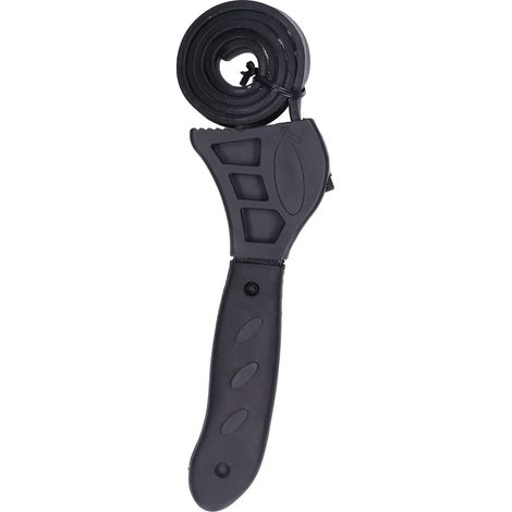 Clé à sangle réglable 50cm pour entretien et installation - Outil de serrage polyvalent (1/5)