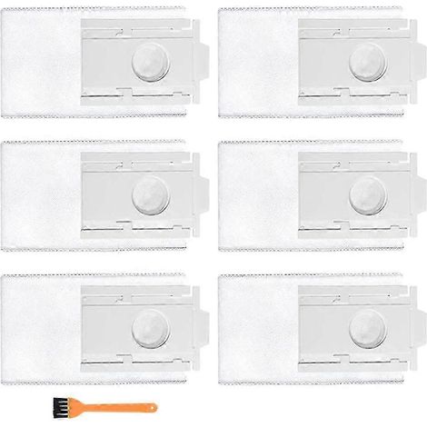 Lot de 7 sacs à poussière pour aspirateur robot Jet Bot+ Jet Bot AI+ (VCA-RDB95), accessoires et pièces détachées, édition 0617