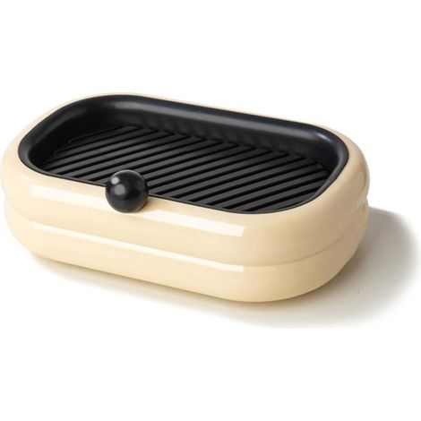Porte-savons, boîte à éponges, porte-savons de salle de bain à 2 niveaux (1/2)