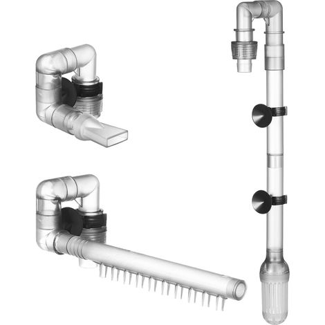 Tuyau D’Eau pour Filtre Externe Aquarium 12 Mm Plastique Résistant, Kit Entrée et Sortie, Compatible Pompes Aquarium, Accessoire Débit D’Eau pour Bassin et Aquariophilie (1/5)