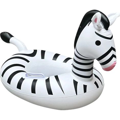 ALLIANDISBouée de natation bébé gonflable - Modèles animaux mignons, siège intégré, 0-5 ans (1/3)